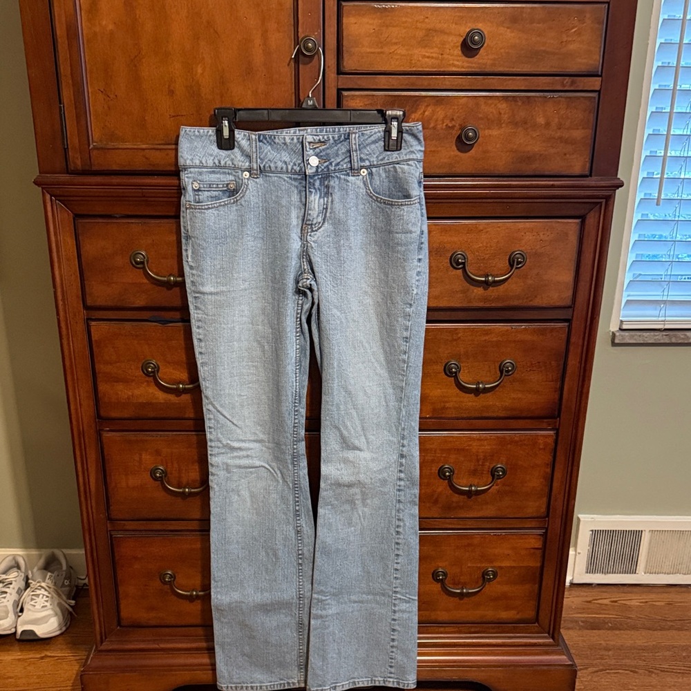 LONDONJEAN Light Blue Straight Leg Jeans